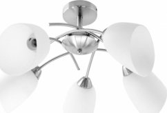 Activejet Plafon Activejet AJE-NIKITA 5P E27 5x40W Nikiel