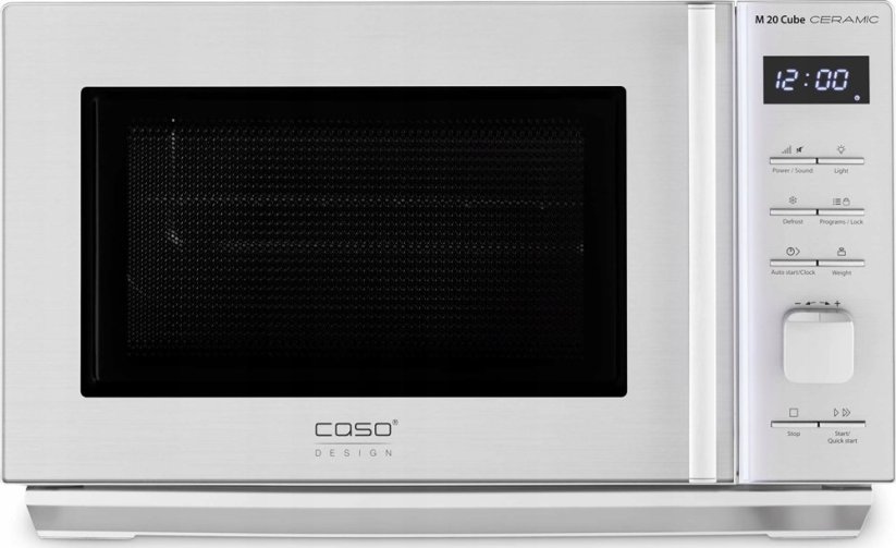 Caso Caso Microwave Oven M 20 Cube Free standing  800 W  Silver