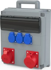 PCE Rozdzielnica Prenosný z rączką OPOLE 32/5*B16*B 3GS*3B FI63 IP54 909210006W