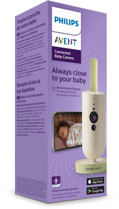 Philips Philips Avent SCD643/26 Connected video baby monitor