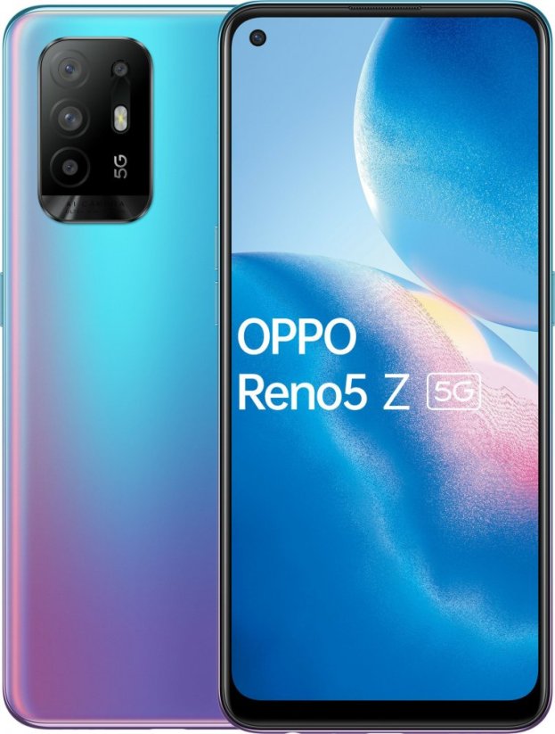 Oppo Reno 5 Z 5G 8/128GB nebeský-Fialový  (CPH2211BL)