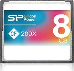 Silicon Power 200x Compact Flash 8 GB  (SP008GBCFC200V10)
