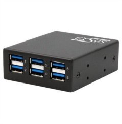 Exsys EX-11246HMS – 6-portowy hub USB 3.2 Gen 1 (15.06.3535)