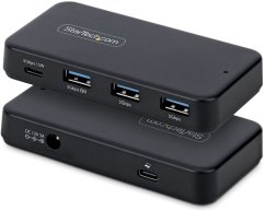 StarTech STARTECH.COM 4-Port USB-C i USB-A Hub 5Gbps zasilanie własne 2-in-1 USB-C & USB-A kabel hosta 1x USB-C 3x USB-A 1x BC 1.2