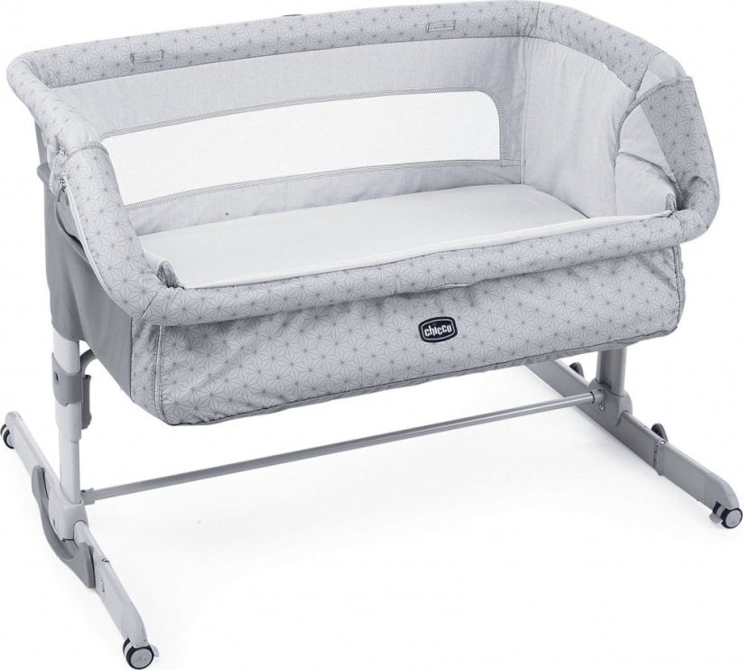 Chicco Postieľka dostawne NEXT2ME dream silver