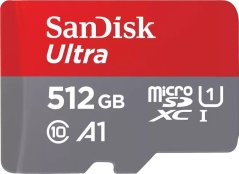 SanDisk Ultra MicroSDXC 512 GB Class 10 UHS-I/U1 A1  (SDSQUAC-512G-GN6FA)