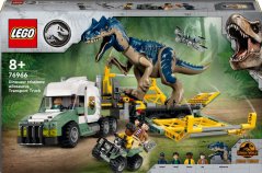 LEGO Jurassic World Dinomisje: ciężarówka do transportu allozaura (76966)