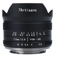 7Artisans Canon M 7.5 mm f/2.8 II