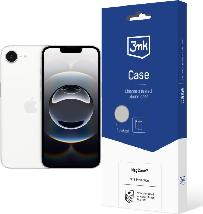 Apple iPhone 16e 5G 8/128GB Biely(MD1R4) + Etui MagCase