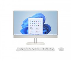 HP 24 -cr1011nw PC Intel Core Ultra 5 125U 60,5 cm (23.8") 1920 x 1080 px All-in-One PC 16 GB DDR5-SDRAM 512 GB SSD Windows 11 Home Wi-Fi 6 (802.11ax) AI PC Biely (C63J1EA)
