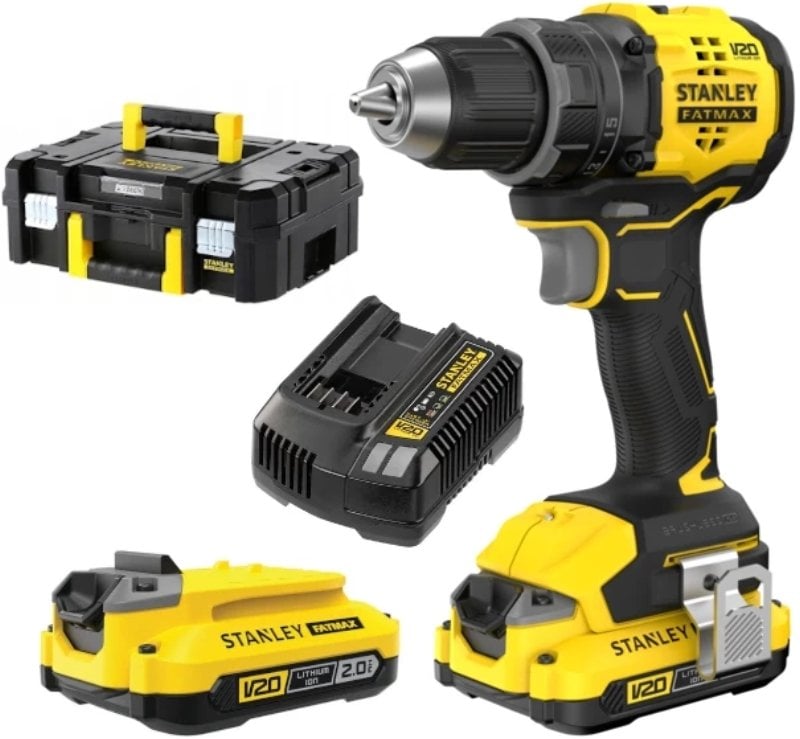 Stanley SFMCD714D2T-QW 18 V 2 x akumulator 2 Ah