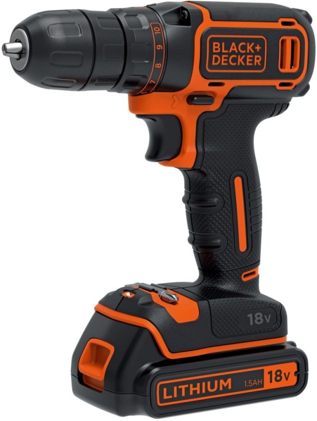 Black&Decker BDCDC18-QW 18 V 1 x akumulator 1.5 Ah