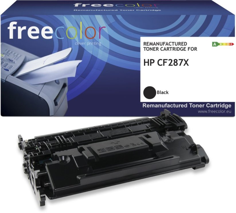 Freecolor Toner HP 87X (CF287X) black 24000 stron remanufactured