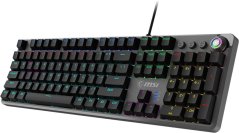 MSI MSI FORGE GK-310 RED Gaming Keyboard, verkabelt