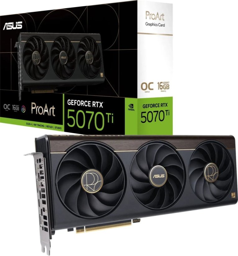 Asus ProArt GeForce RTX 5070 Ti OC 16GB GDDR7 DLSS4 (PROART-RTX5070TI-O16G)