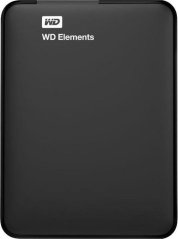 WD Elements Portable 1TB čierno-Biely (WDBUZG0010BBK)