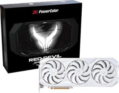 Power Color Red Devil Spectral White Radeon RX 9070 XT 16GB GDDR6 (RX9070XT 16G-E/OC/WHITE)