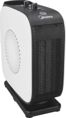 Midea Midea Compact PTC Fan Heater | NTY15-19CA | Fan heater | 1500 W | Number of power levels 2 | Suitable for rooms up to 10 m | White/Black one size