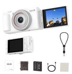 SJCAM Digitálny fotoaparát SJCAM ZV200 Pre nastorokovków Młodzieży kamera WEBCAM 5K 80Mpx