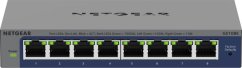 NETGEAR NETGEAR Plus GS108Ev4 - Switch - unmanaged - Desktop, an Rack montierbar, wandmontierbar