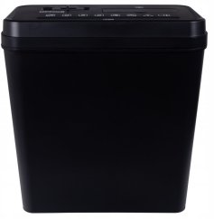 OfficeProducts Niszczarka, paski, do 10 kartek A4, koš 14l, Čierna
