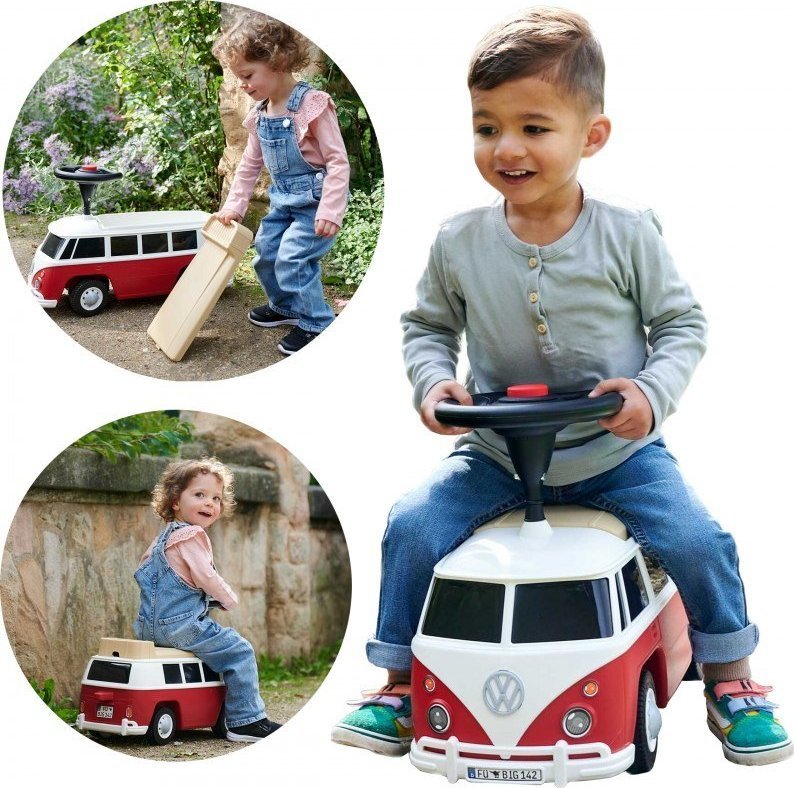 Big BIG Jeździk Volkswagen Van auto Auto pre deti + Dźwięk