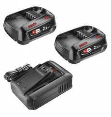 Bosch Set 1600A031T5, 18V (2x 2.5 Ah batteries+ AL 18V-44 charger)