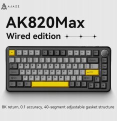 Ajazz AK820 MAX Prepínači magnetyczne (AK820MAX-WM-BGY)