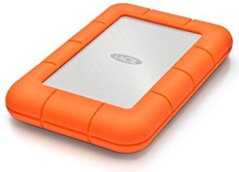 LaCie Rugged Mini 4TB Srebrno-Oranžový (LAC9000633)