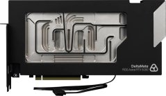 Thermal Grizzly DeltaMate 5090 Astral Glass Edition GPU Water Cooler, ARGB, with Backprokove - Borosilicate Glass, Black (TG-DM-GPU-004)