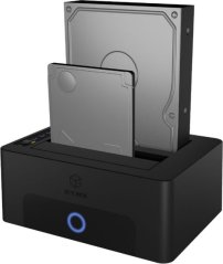 Icy Box IB-1232CL-U3 2x2,5" lub 3,5" SATA HDD, UASP & SATA III ( 6GBits/s )
