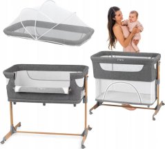 MoMi Postieľka Dostawne Turistické 4w1 Smart Bed