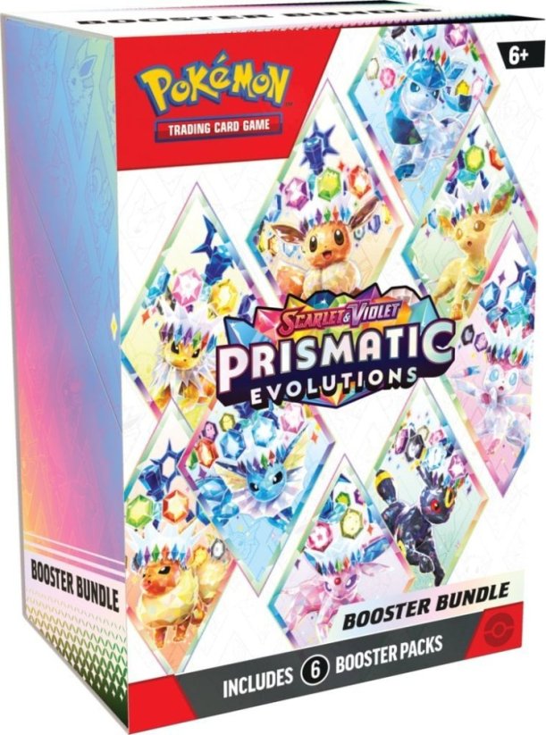 Pokemon Pokemon TCG: Scarlet & Violet 8.5 Prismatic Evolutions Booster Bundle Trading Cards