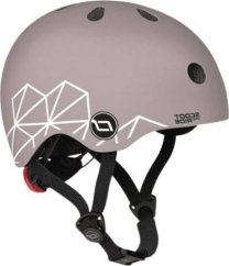 Scoot and Ride SCOOTANDRIDE prilba XXS-S pre deti 1-5 rokov Brown Lines jeden Rozmer