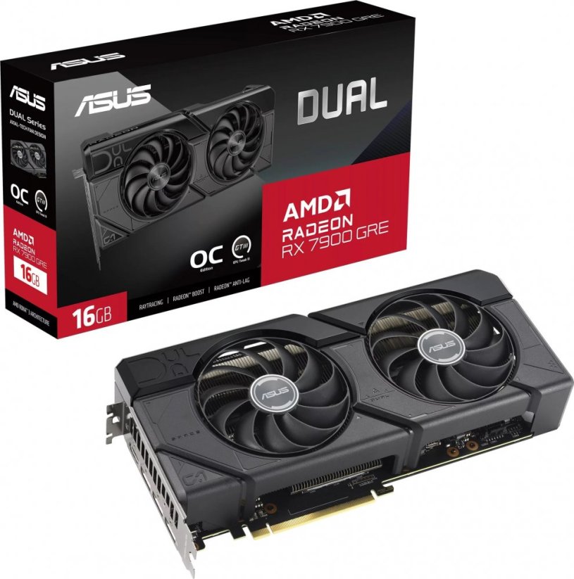 Asus Dual Radeon RX 7900 GRE OC 16GB GDDR6 (DUAL-RX7900GRE-O16G)