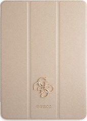 Guess Etui Guess GUIC12PUSASGO Apple iPad Pro 12.9 2021 (5. generacji) Book Cover Zrokový/gold Saffiano Collection