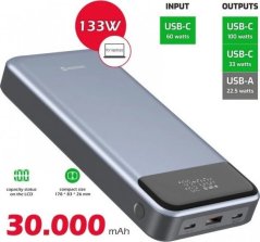 Swissten Swissten Power Bank 133W 30000 mAh