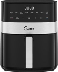Midea Midea MF-CN65E Air fryer digital, 6.5L, Black