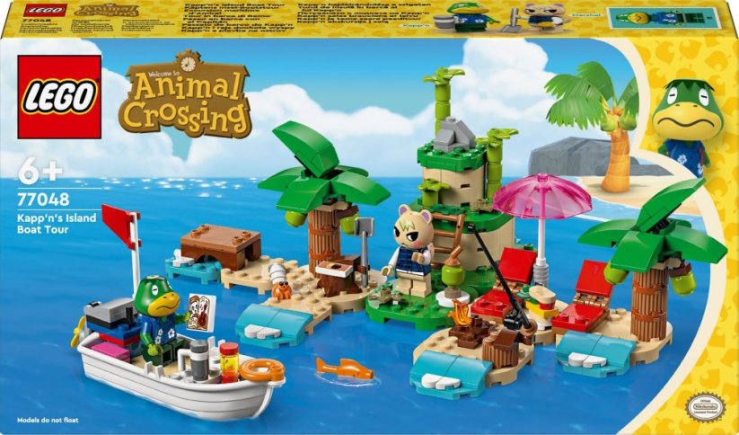 LEGO Animal Crossing Kapp'n a plavba po ostrove (77048)