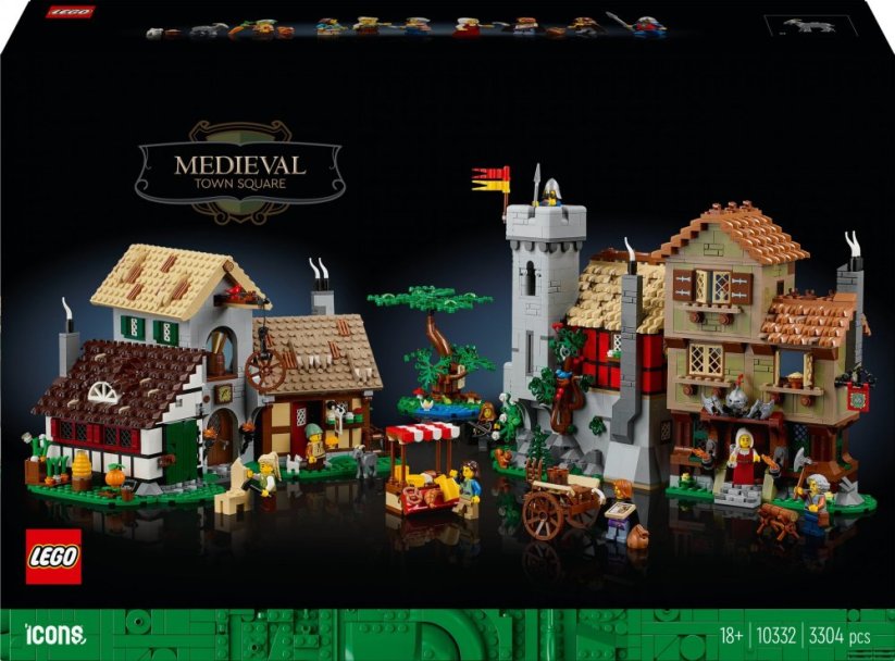 LEGO Icons Stredoveké mestské námestie (10332)