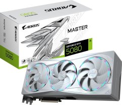 Gigabyte AORUS GeForce RTX 5080 Master ICE 16GB GDDR7 (GV-N5080AORUSM ICE-16GD)