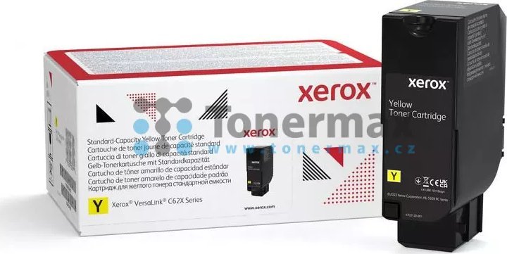 Xerox Xerox Cartridge žlutá - standard capacity pro C625 (6 000 str.)