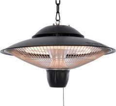 Sunred Grzejnik wiszący Barcelona, 1500 W, halogenowy, Čierny