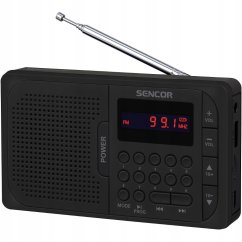 Sencor SRD 216 BK Radio SRD 216 BK (8590669391271)