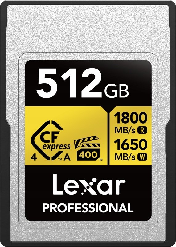 Lexar Professional Gold CFexpress 512 GB  (LCAEXG4512G-RNENG)