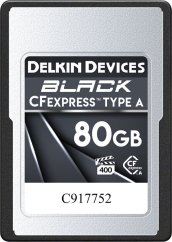 Delkin Black CFexpress 80 GB  (DCFXABLK80)