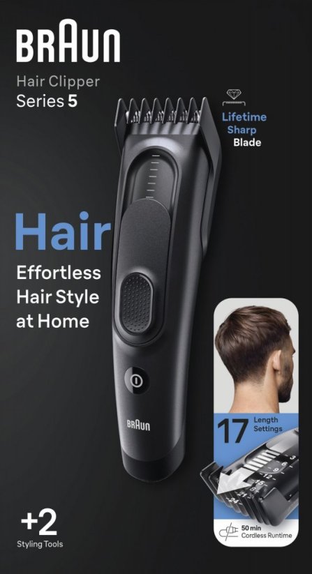 Braun HAIR CLIPPER HC5330 BRAUN