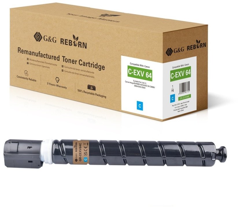 G&G Reborn-Toner kompatybilny z Canon C-EXV 64 (5754C002) C