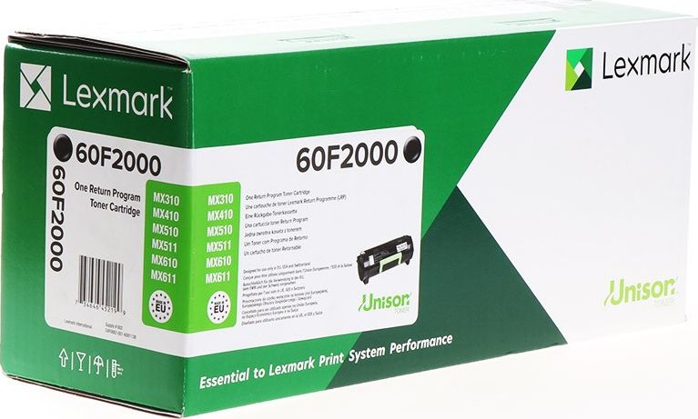 Lexmark 60F2000 Black Originál  (60F2000)