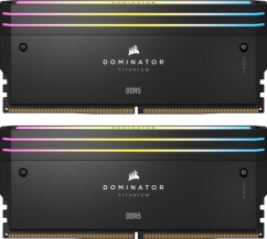 Corsair Dominator Titanium RGB, DDR5, 48 GB, 7200MHz, CL36 (CMP48GX5M2X7200C36)
